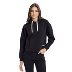 Wrangler Regular Fit Kapüşonlu Kadın Sweatshirt Siyah S