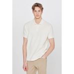 Wrangler Regular Fit Polo Erkek T-Shirt W2610158102 - Ekru