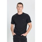 WRANGLER Regular Fit Siyah Erkek T-Shirt W7NM203877001