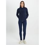Wrangler Relaxed Fit Geniş Kesim Kapüşonlu Kadın Lacivert Youth Cute Triko Kazak W242711, Navy, S
