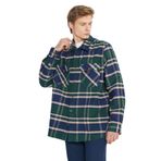 WRANGLER Relaxed Fit Geniş Kesim%100 Pamuk Yeşil Ekoseli Gömlek, XL, W242602, Multi-W242602900, Erkek
