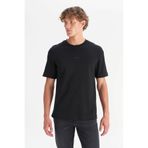 WRANGLER Relaxed Fit Siyah Erkek T-Shirt W2520166001