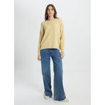 Wrangler Relaxed Sarı Kazak Kadın W242710200 Yellow Triko-Hırka