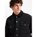 Wrangler Siyah Erkek Denim Ceket W45D4365818 Siyah Denim Ceket
