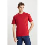 Wrangler Small Logo Bisiklet Yaka Erkek T-Shirt W7nm203877600