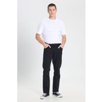 WRANGLER Texas Authentic Straight Fit Normal Bel Esnek Siyah Pantolon