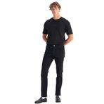 WRANGLER Texas Pamuklu Slim Fit Dar Kesim Esnek Jean Kot Pantolon, 34/30, W12S, Black-MW12S016100, Erkek