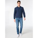Wrangler Texas Slim Erkek Jean Pantolon W12S086318 - Mavi - 40 / 32