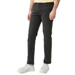 Wrangler Texas Slim Erkek Siyah Jean, 30-32, W12S010TI