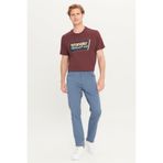 Wrangler Texas Slim Fit Dar Kesim Dar Paça Pamuklu Esnek Mavi Jean