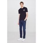 WRANGLER Texas Slim Fit Dar Kesim Normal Bel Mavi Esnek Jean Kot Pantolon, 30/32, W12S, Mid Blue-MW12S00042396, Erkek