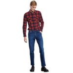 Wrangler Texas Slim Jean Kot Pantolon Erkek Jean Pantolon Mavi 34/34