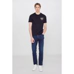 Wrangler Texas Slim Jean Pantolon MW12S00042396 - Mid Blue