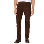 Wrangler Texas Slim Kadife Pantolon Erkek Pantolon Koyu Kahverengi 30/30