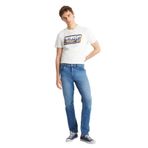 WRANGLER Texas Straight Fit Normal Bel Düz Paça Koyu Mavi Denim Jean Pantolon, 31/32, W12S, Heritage Haze-W12S00018357, Erkek