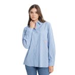 Wrangler Uzun Kollu Kadın Gömlek Koyu Mavi L