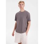 Wrangler Vizon Erkek Regular Fit Fitilli Desen T-Shirt W2610159207 Vizon T-Shirt - 2XL