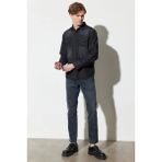 Wrangler W121029035 Texas Slim Gri Erkek Kot Pantolon - 34 / 34
