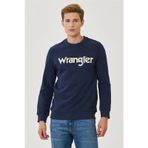 Wrangler W212025410 Bisiklet Yaka Lacivert Erkek Sweatshirt
