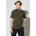 Wrangler W231708801_Bisiklet Yaka Tee ATG Bisiklet Yaka Haki Erkek T-Shirt