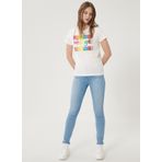 Wrangler W27HZI29R Yüksek Bel Dar Paça Skinny Fit Düz Kadın Denim Pantolon