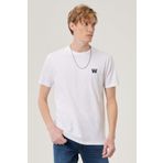 Wrangler W7C07D312 Beyaz Logo Erkek T-shirt