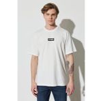 Wrangler W7C4EE989 Bisiklet Yaka Beyaz Erkek T-Shirt