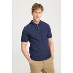 Wrangler W7D5K4XX2T 410 Navy Erkek Polo T-Shırt - Lacivert - M