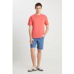 Wrangler W7NM20387733L Turuncu Bisiklet Yaka Erkek T-Shirt