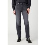WRANGLER Yüksek Bel Dar Paça Esnek Siyah Kadın Mom Jean Denim Kot Pantolon
