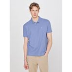 WRANGLER%100 Pamuk Regular Fit Normal Kesim Polo Yaka Tişört Indigo, 3XL, W2610158, Indigo-W2610158TF, Erkek