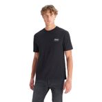 WRANGLER%100 Pamuk Relaxed Fit Rahat Kesim Bisiklet Yaka Tişört, XS, W2520221, Black-W2520221001, Erkek