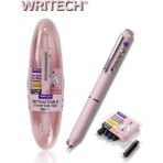 Writech Basmalı Dolma Kalem +5 Yedek Kartuş Hediyeli (Mavi Mürekkep) - Pembe