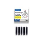 Writech W-1784 DOLMA KALEM MÜREKKEBİ SİYAH - 5’Lİ KUTU