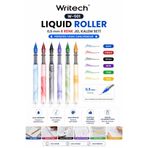 Writech W-501 Liquid Roller 0,5 mm 6 Renk Jel Kalem Seti