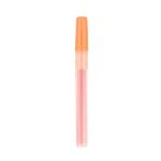 Wrıtech W-805S Basmalı Fosforlu Kalem Yedek Tüp Pastel Koyu Turuncu - 12'Li Kutu