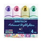 Wrıtech W-8154 Astronot Fosforlu Kalem Neon 4 Renk - 4'Lü