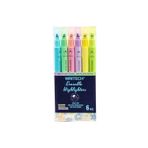 Wrıtech W-822 Silinebilir Fosforlu Kalem Neon - 6'Lı Set