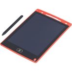 Writing Tablet Çocuk Tableti Yazı Tahtası LCD 8.5 Inç Dijital Kalemli Çizim Yazı Tahtası Kırmızı