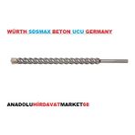 Wrt 4 Elmas 20MM Sds Max Kaya Delme Ucu Beton Delme Ucu Duvar Taş Delici Uç 920MM - Gri