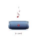 Wrx05 mavi Powerway Wrx05 90 Db Sd Kart Aux Usb Girişli Mavi Kablosuz Bluetooth Speaker Hoparlör Ses Bombası Fm Radyo