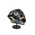 Ws-602 Güneş Gözlüklü Full Face Kask (Şeffaf Vizörlü) MATT BLACK K5 (602) (L)