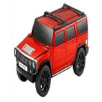 WS590 Model Jeep Araba Tws Müzik Çalar Kolon Bluetooth Hoparlör Speaker 8 Watt Fm Radyo Sd Kart USB - Kırmızı