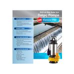 Wsd 10-8 0.5hp 220v Açık Fanlı Pis Su Dalgıç Pompa