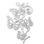 WsjiaboFux Kelebek Metal Kalıp Kesimleri Kelebek Dantel Bordür için Çiçek Karbon Çelik Kesme Kart Yapımı için Ölür Scrapbooking Kelebek Kalıp Metal Kesme Kalıpları Kalıp Kesim Kağıt El Sanatları Kartları için