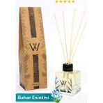 Wsmell Bahar Esintisi - Clean Room 100 ml Temizlik Hissi Veren Bambu Çubuklu Oda Kokusu Koku Giderici Bahar Esintisi