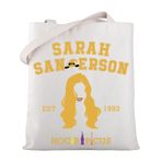 WSNANG Cadı Kız Kardeşler Çantası Sarah Sanderson Kız Kardeşler Tote Çanta Sanderson Sisters Eşyaları Korku Filmi Cadı Hediyeleri Kadınlar için, Sarah Tb, One Size