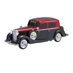 Wster WS-1934 Siyah Kırmızı Pontiac Sedan Diecast Araba Bluetooth Hoparlör