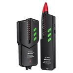 WT-58DL Ağ Kablosu Test Cihazı Tel Hat Bulucu Telefon Tel RJ11 RJ45 Elektrik Hattı Bulma Testi El Tipi Kablo ü Kırmızı Işıklı Tel Ölçüm Cihazı Ağ Bakımı için