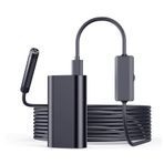 WTHOME Pil Su Geçirmez 720P 6 LED Boru Muayene Borescope Kamera ile Taşınabilir Wifi Endoskop Kamera,1m-flexible-wire